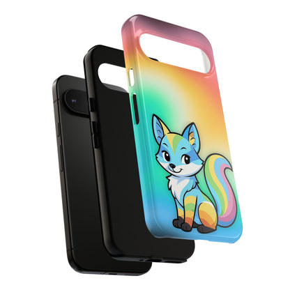"Queer as a Fox" – Queer Pride Fox Android Tough Phone Case