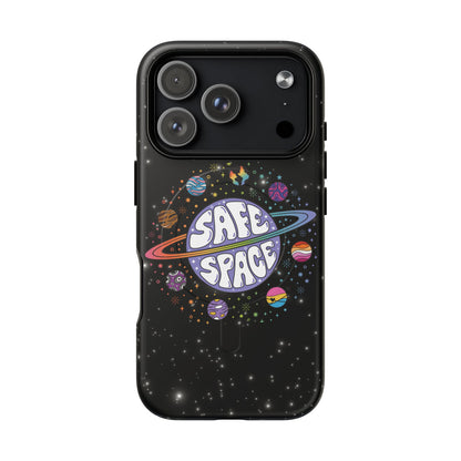 "Safe Space" LGBTQIA+ Pride Galaxy MagSafe® iPhone Case
