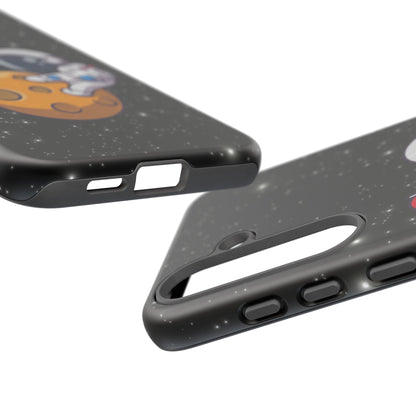 "Cosmic Queer" LGBTQIA+ Android Astronaut Tough Phone Case