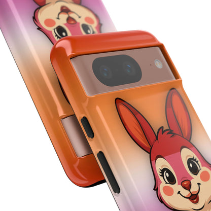 "Hare to Slay" – Lesbian [Femme] Bunny Android Tough Phone Case