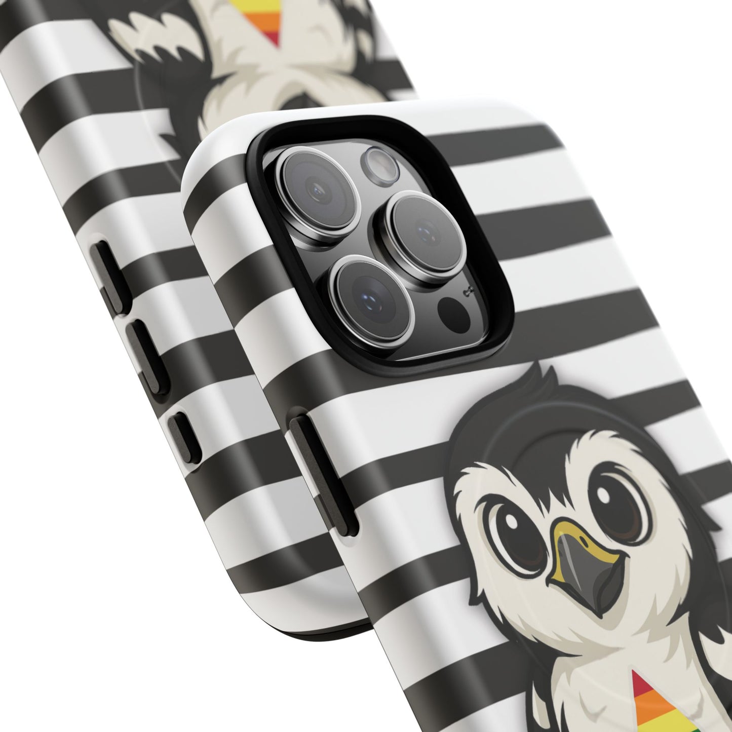 "fly with pride" – lgbtqia+ ally pride hawk magsafe® iphone tough case