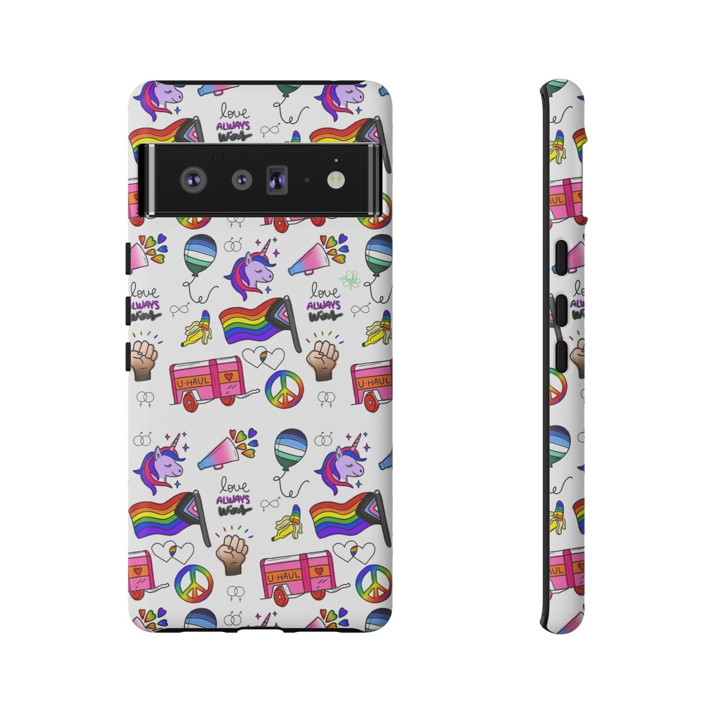 "identity mix" lgbtqia+ collage android tough phone case