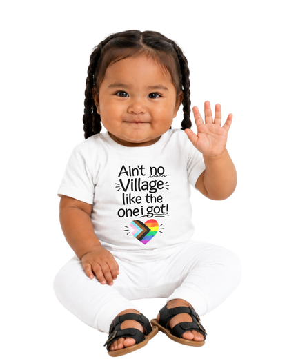 “Ain’t No Village Like The One I Got” Baby Jersey T-Shirt