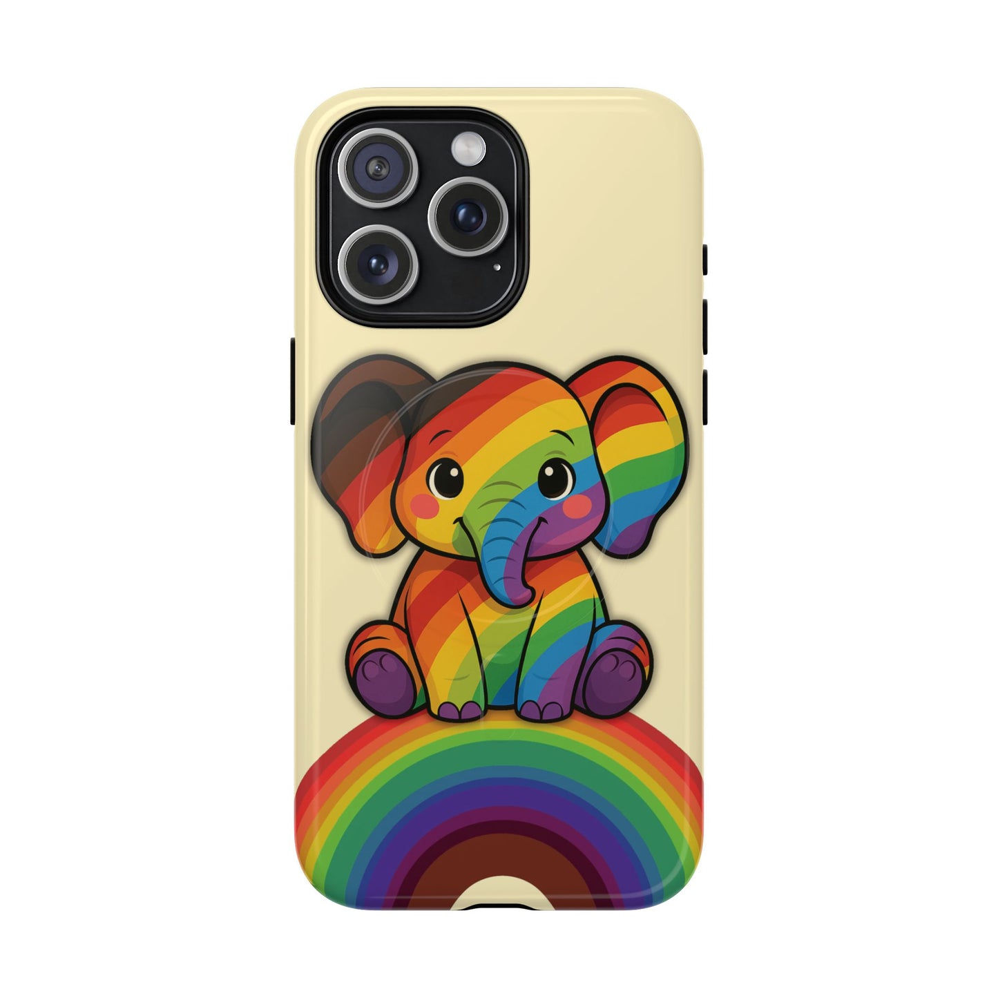 "jumbo joy" – philadelphia pride elephant magsafe® iphone tough case