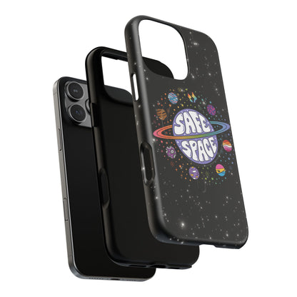 "Safe Space" LGBTQIA+ Pride Galaxy MagSafe® iPhone Case