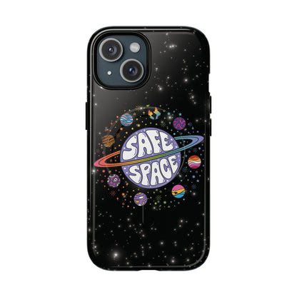 "Safe Space" LGBTQIA+ Pride Galaxy MagSafe® iPhone Case