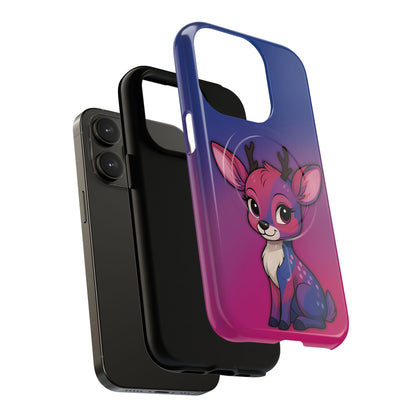 “Bi-Design” – Bisexual Pride Doe MagSafe® iPhone Tough Case