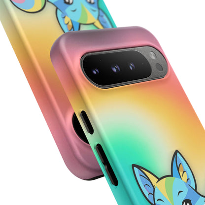 "Queer as a Fox" – Queer Pride Fox Android Tough Phone Case