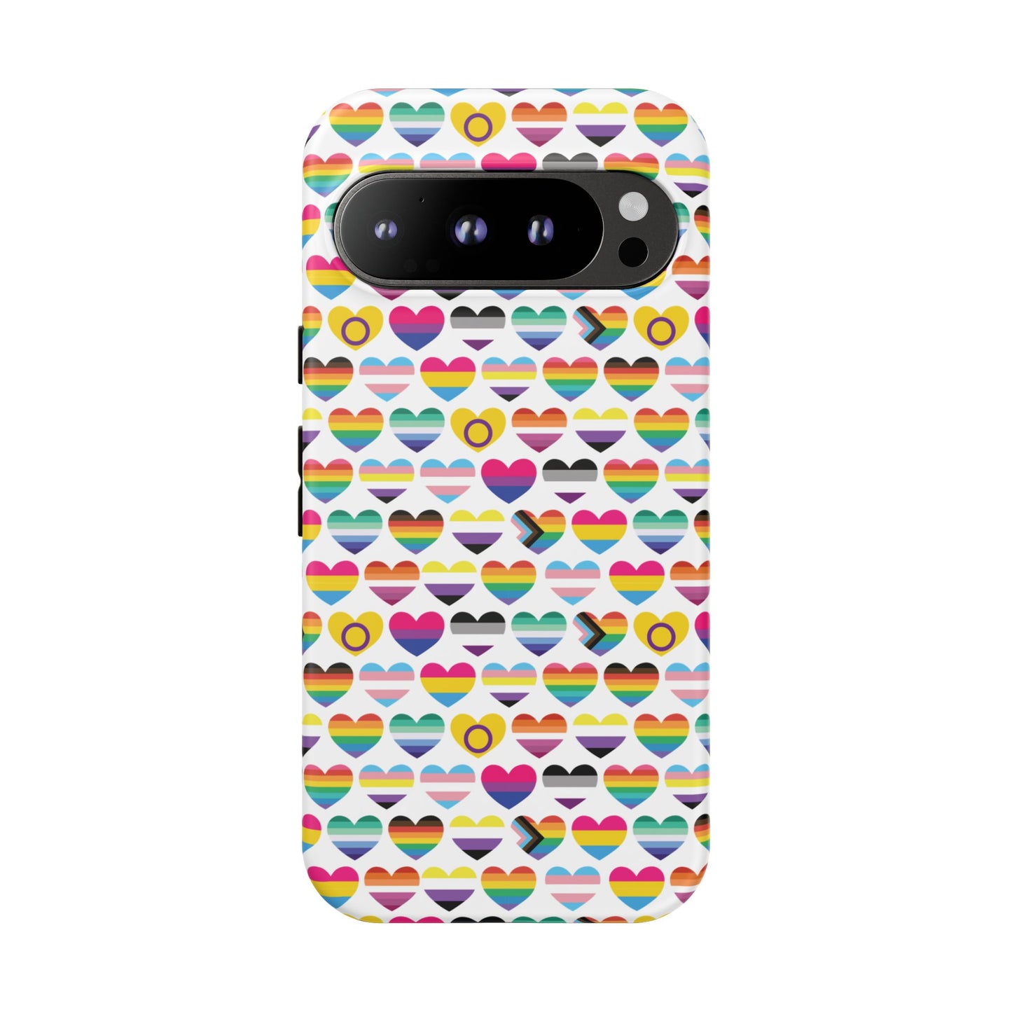 “heart of diversity" – bright edition – android tough phone case