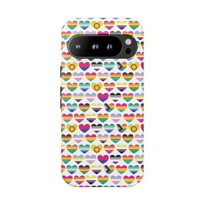 “Heart of Diversity" – Bright Edition – Android Tough Phone Case