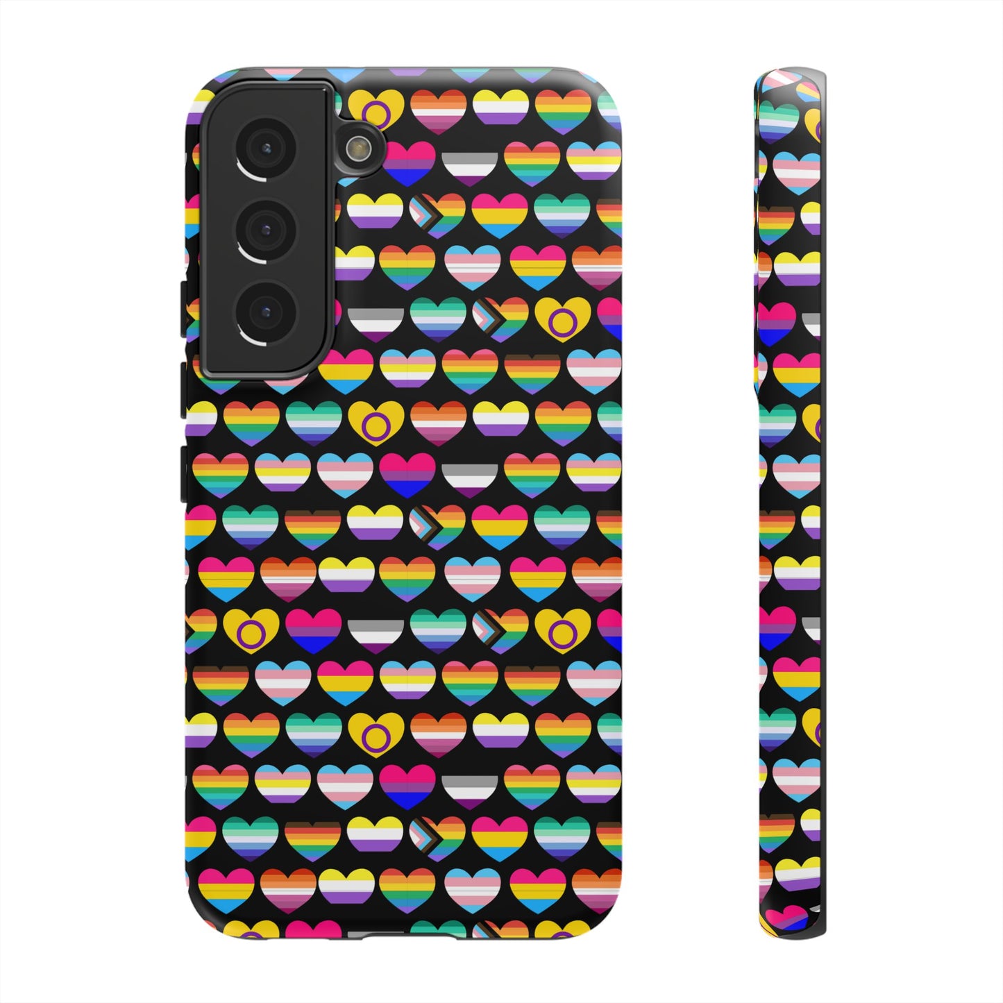 “heart of diversity" – bold edition – android tough phone case