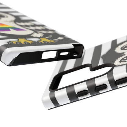 "Fly with Pride" – LGBTQIA+ Ally Pride Hawk Android Tough Phone Case
