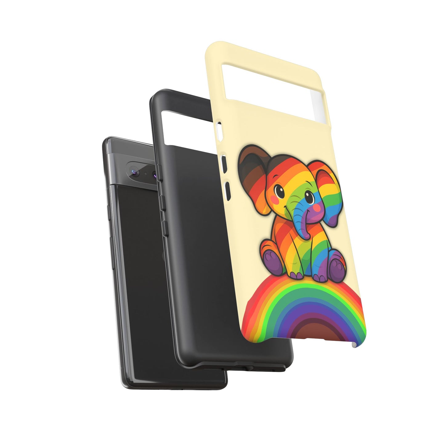"jumbo joy" – philadelphia pride elephant android tough phone case