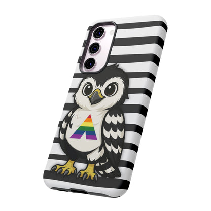 "Fly with Pride" – LGBTQIA+ Ally Pride Hawk Android Tough Phone Case