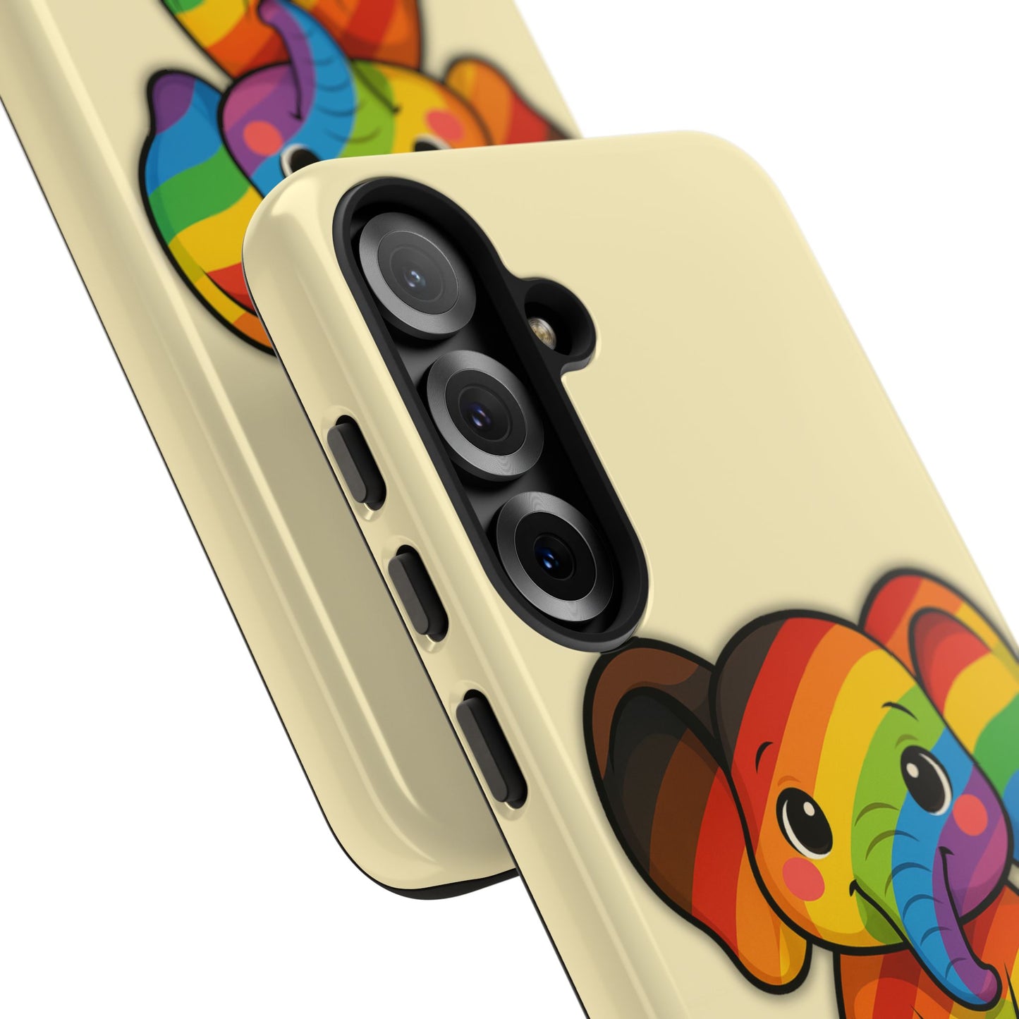 "jumbo joy" – philadelphia pride elephant android tough phone case