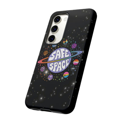 "Safe Space" LGBTQIA+ Pride Galaxy Android Tough Phone Case
