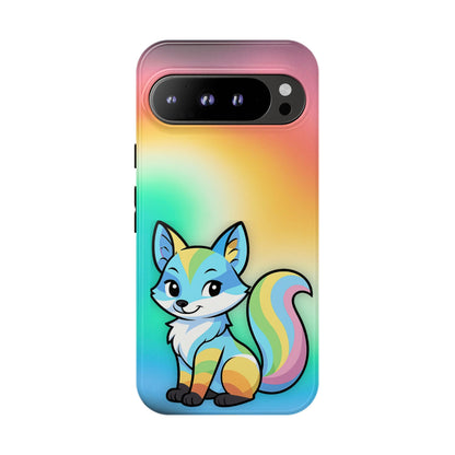 "Queer as a Fox" – Queer Pride Fox Android Tough Phone Case