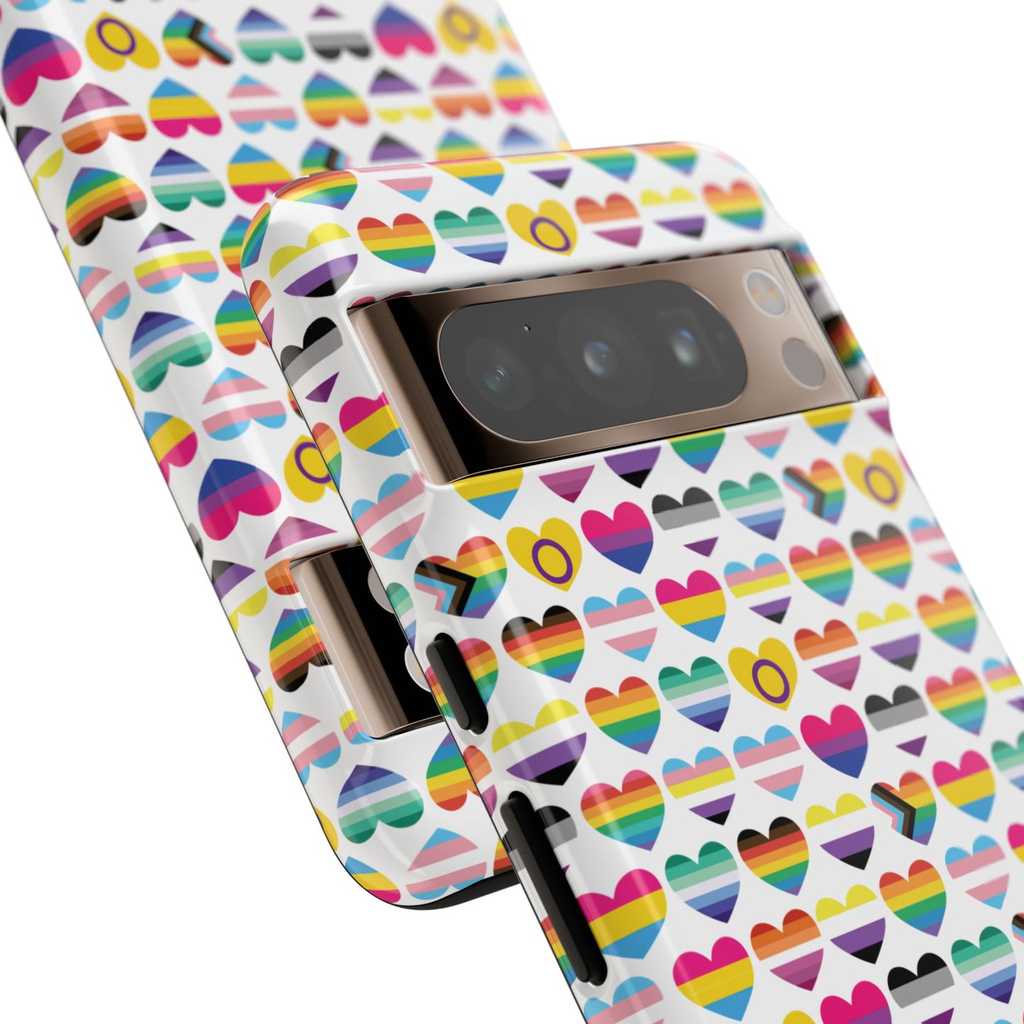 “heart of diversity" – bright edition – android tough phone case