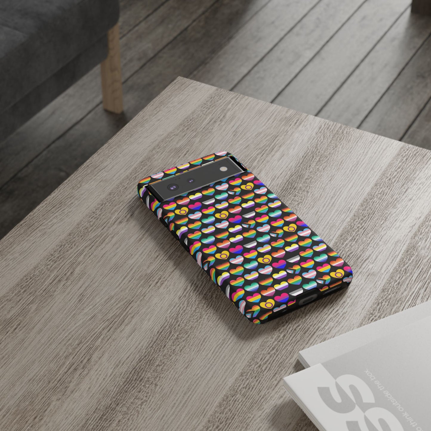 “heart of diversity" – bold edition – android tough phone case