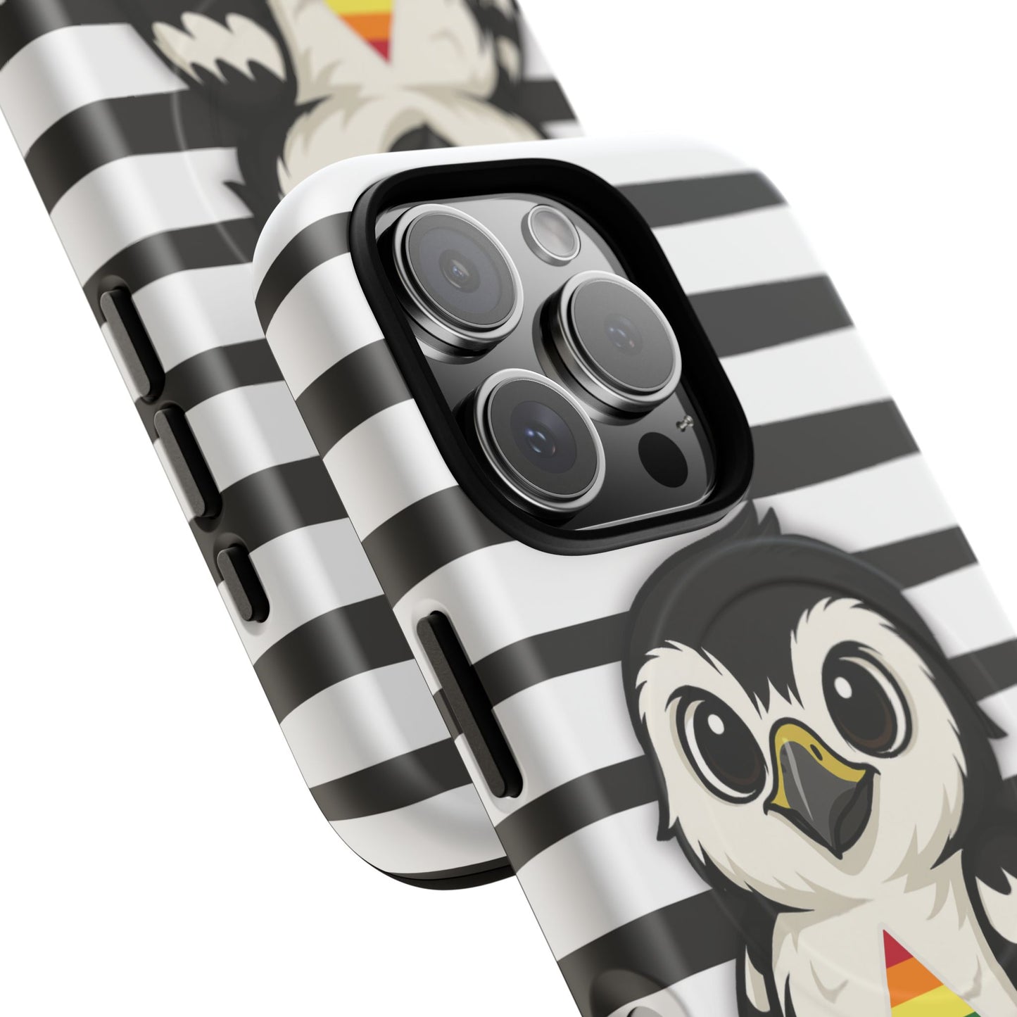 "fly with pride" – lgbtqia+ ally pride hawk magsafe® iphone tough case