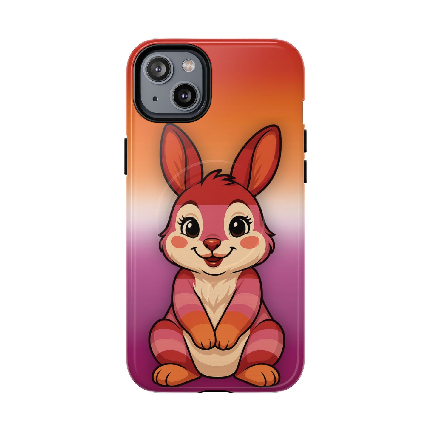 "hare to slay" – lesbian [femme] bunny magsafe® iphone tough case