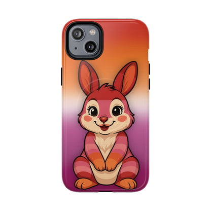 "Hare to Slay" – Lesbian [Femme] Bunny MagSafe® iPhone Tough Case