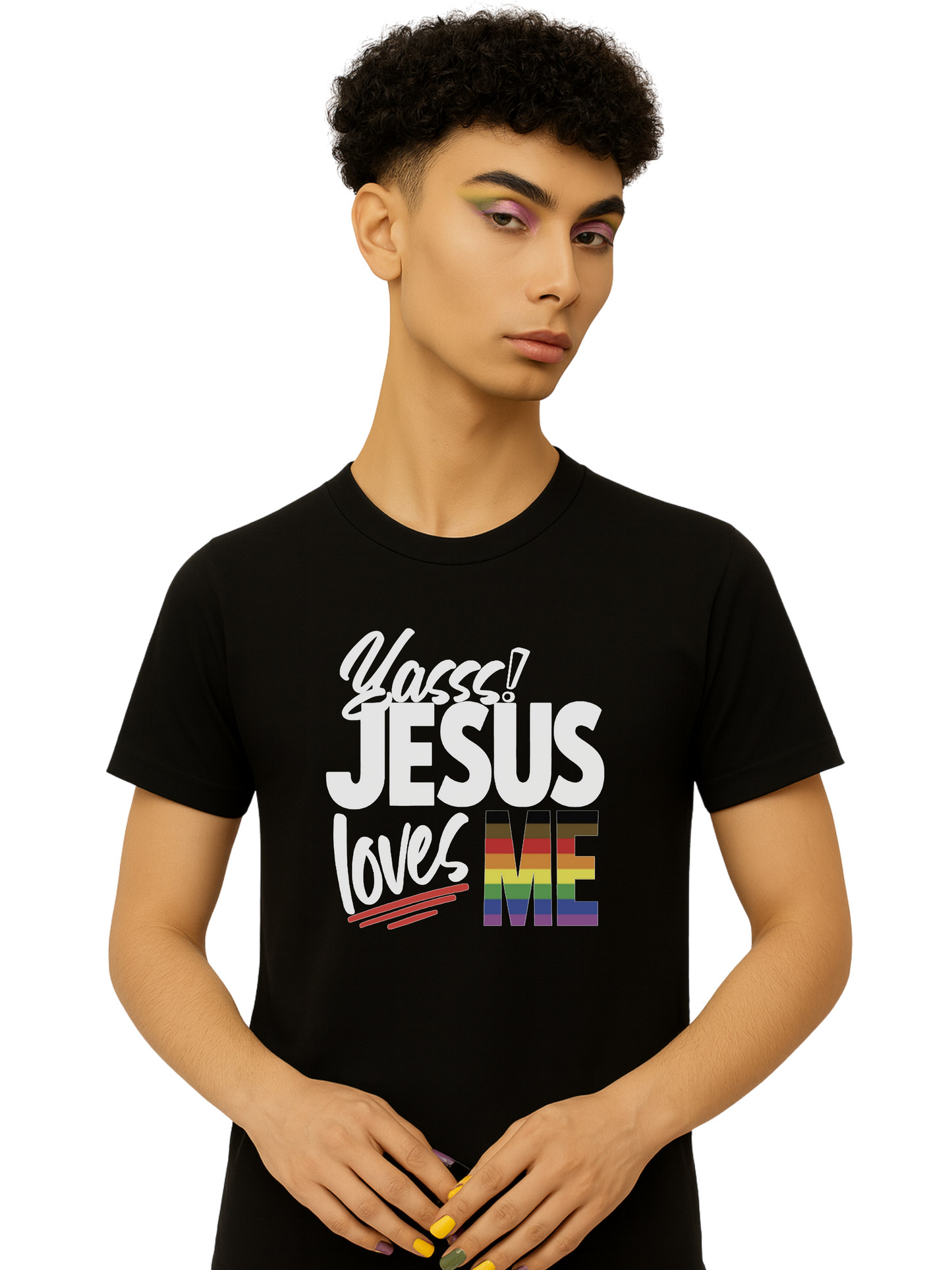 yasss! jesus loves me unisex t-shirt – love collection