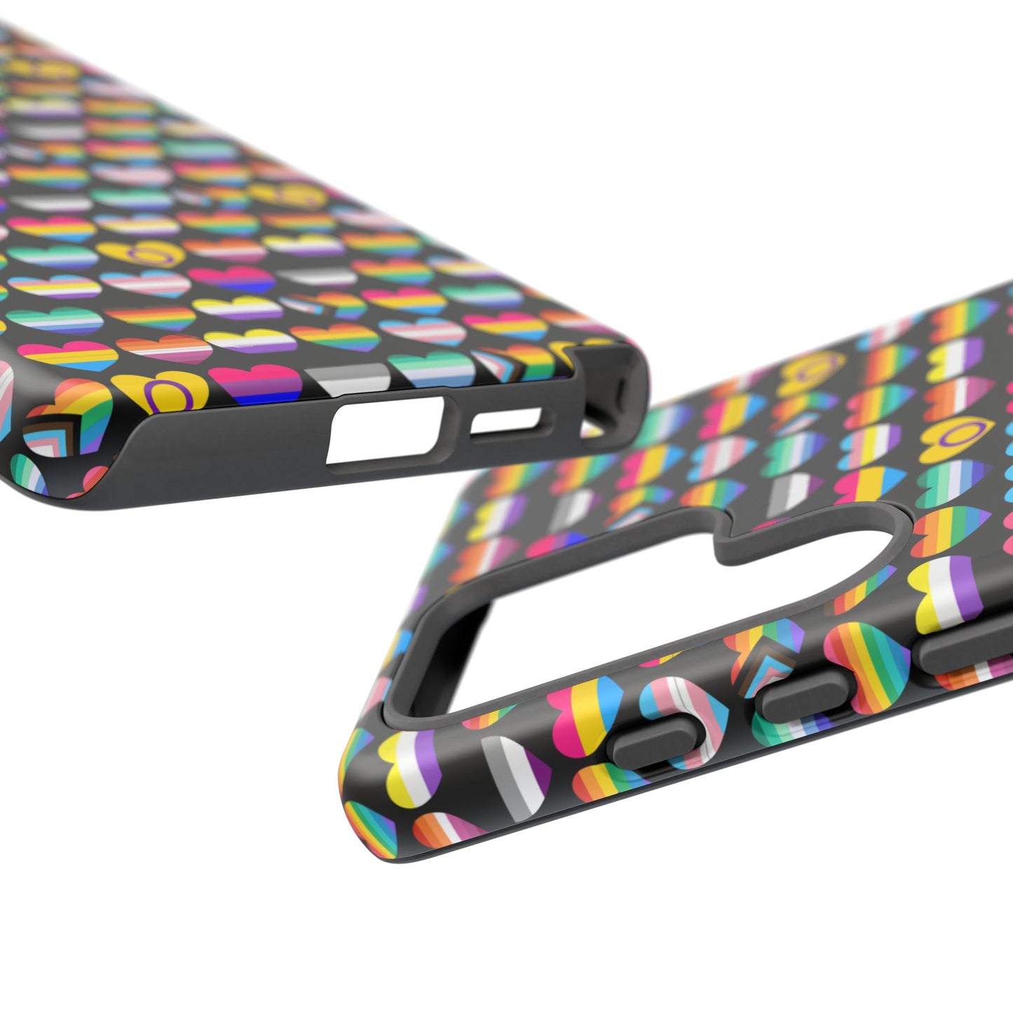 “heart of diversity" – bold edition – android tough phone case