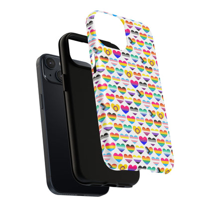 “Heart of Diversity” – Bright Edition – MagSafe® iPhone Tough Case