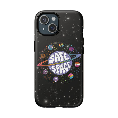 "Safe Space" LGBTQIA+ Pride Galaxy MagSafe® iPhone Case