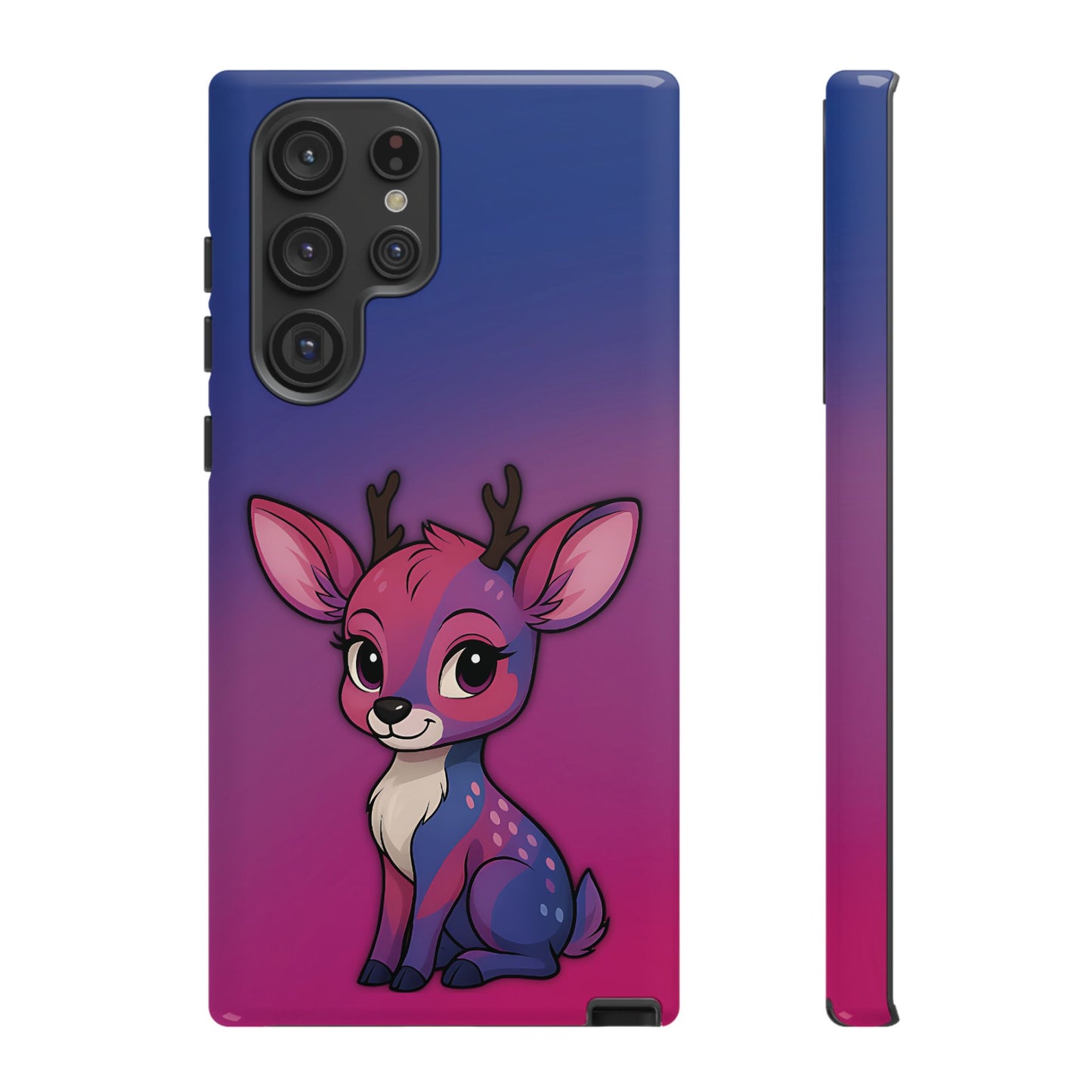 “bi-design” – bisexual pride doe android tough phone case