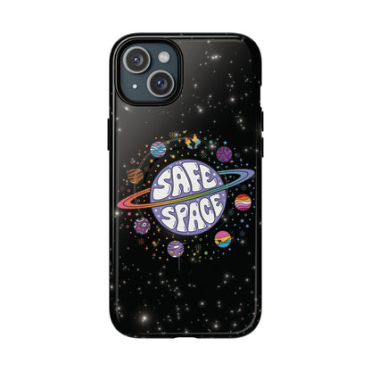 "Safe Space" LGBTQIA+ Pride Galaxy MagSafe® iPhone Case