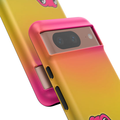 "Pan-tastic Voyage" – Pansexual Pride Gecko Android Tough Phone Case