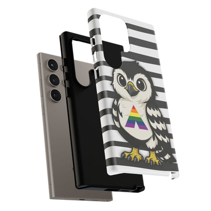 "Fly with Pride" – LGBTQIA+ Ally Pride Hawk Android Tough Phone Case
