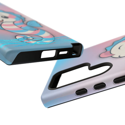 “Sea Me” – Trans Pride Seahorse Android Tough Phone Case