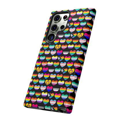 “Heart of Diversity" – Bold Edition – Android Tough Phone Case