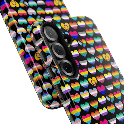 “Heart of Diversity" – Bold Edition – Android Tough Phone Case