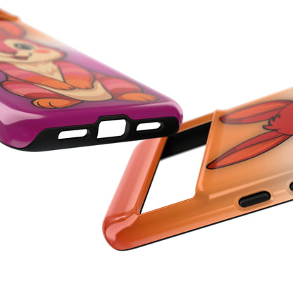 "Hare to Slay" – Lesbian [Femme] Bunny Android Tough Phone Case