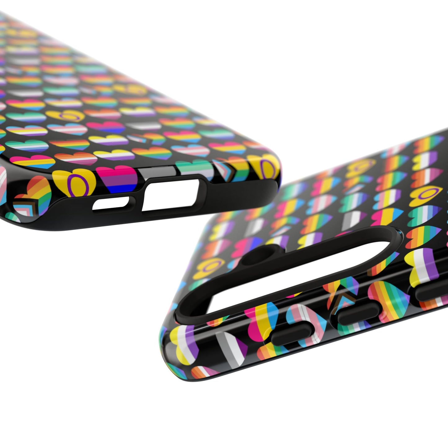 “heart of diversity" – bold edition – android tough phone case