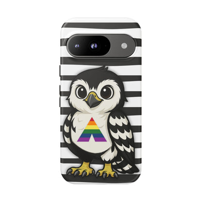 "Fly with Pride" – LGBTQIA+ Ally Pride Hawk Android Tough Phone Case