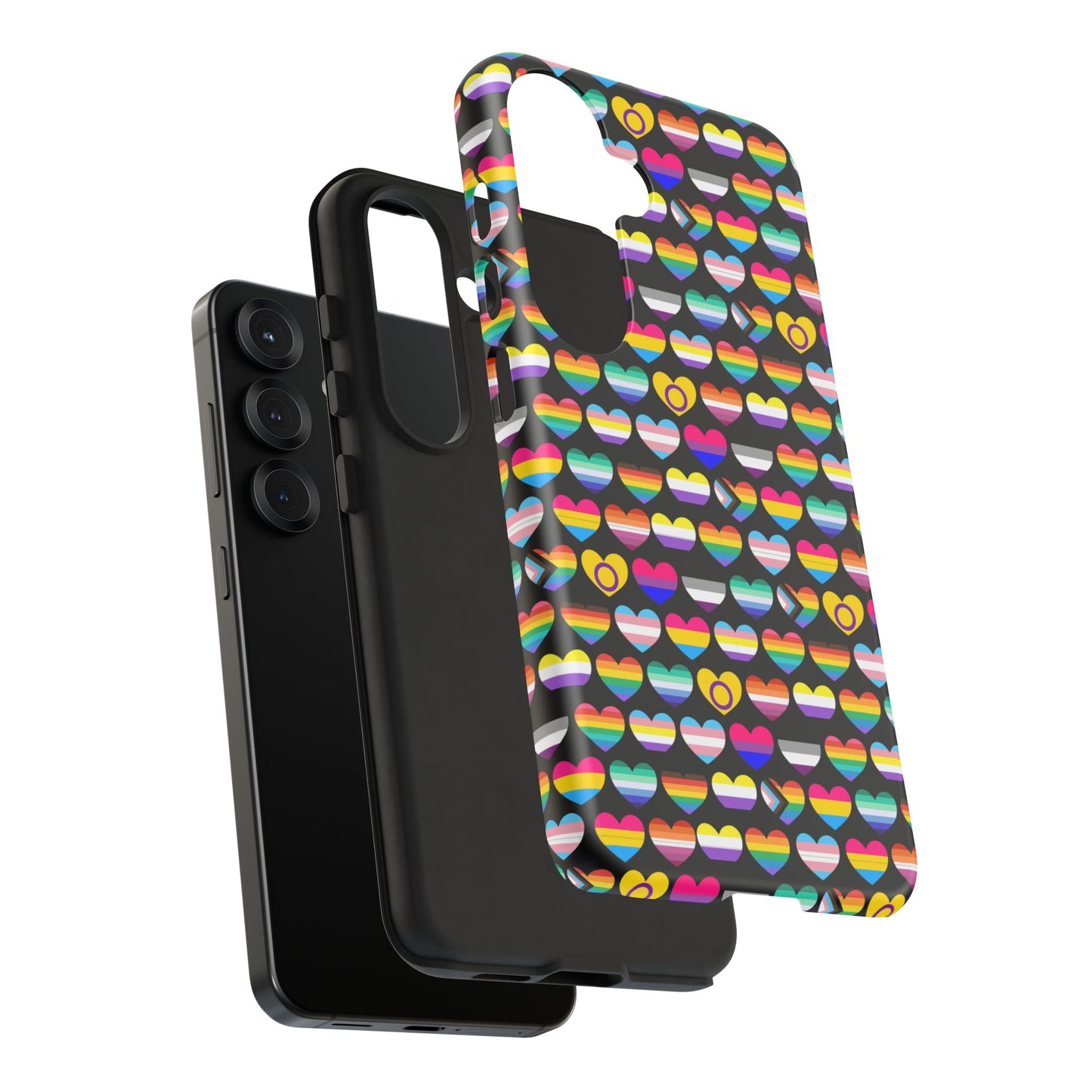 “heart of diversity" – bold edition – android tough phone case