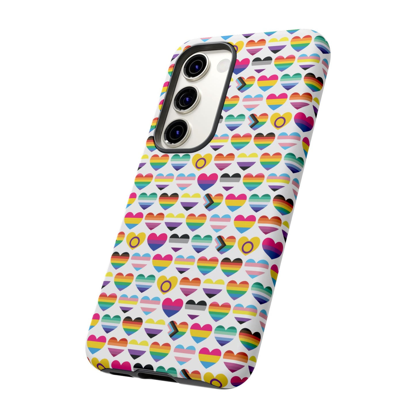“heart of diversity" – bright edition – android tough phone case