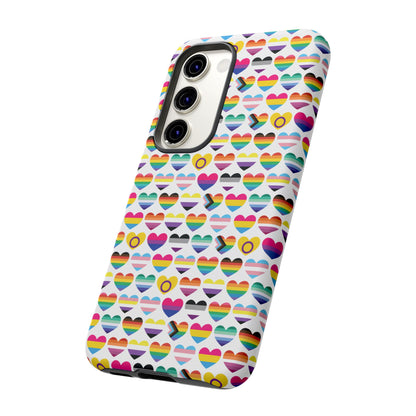 “Heart of Diversity" – Bright Edition – Android Tough Phone Case