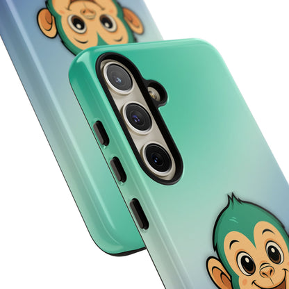 "Monkey Love" – Gay [MLM] Pride Android Tough Phone Case