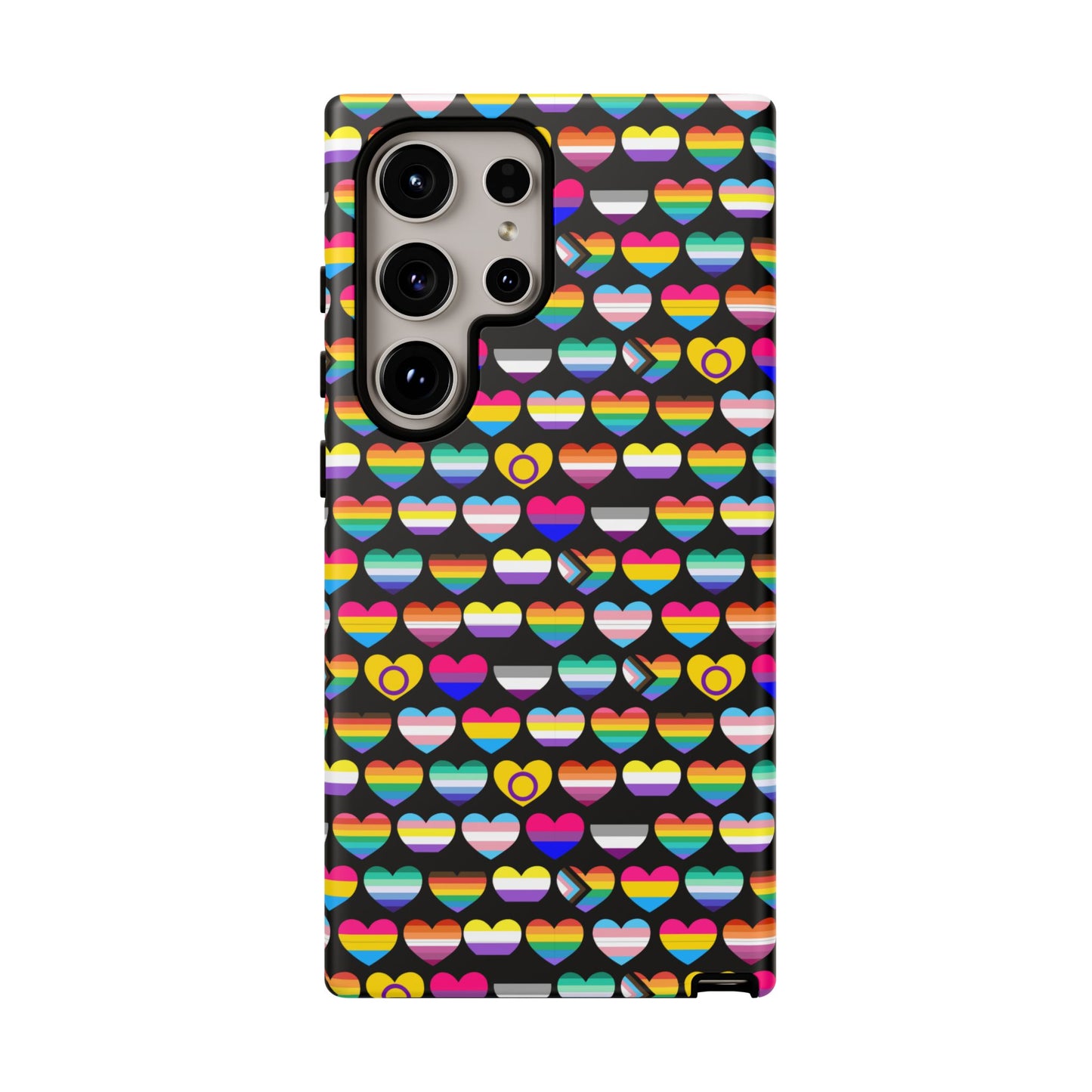 “heart of diversity" – bold edition – android tough phone case
