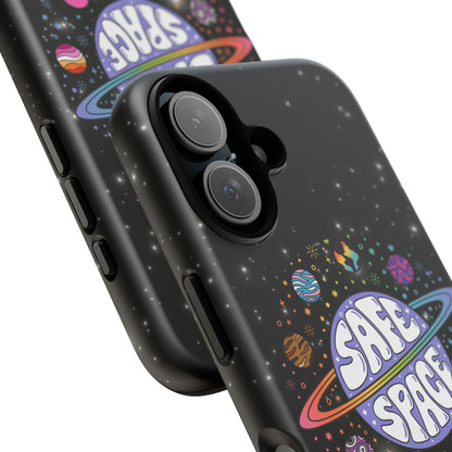 "Safe Space" LGBTQIA+ Pride Galaxy Android Tough Phone Case