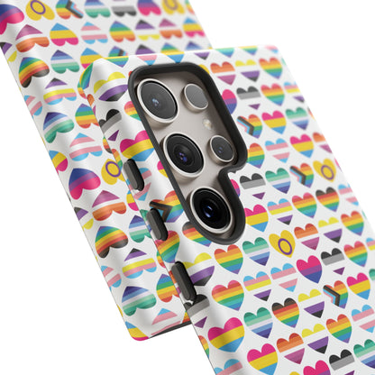 “Heart of Diversity" – Bright Edition – Android Tough Phone Case