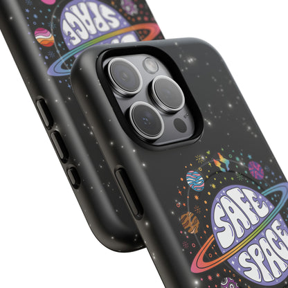 "Safe Space" LGBTQIA+ Pride Galaxy MagSafe® iPhone Case