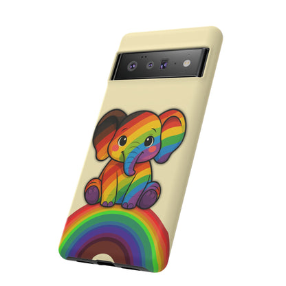 "Jumbo Joy" – Philadelphia Pride Elephant Android Tough Phone Case