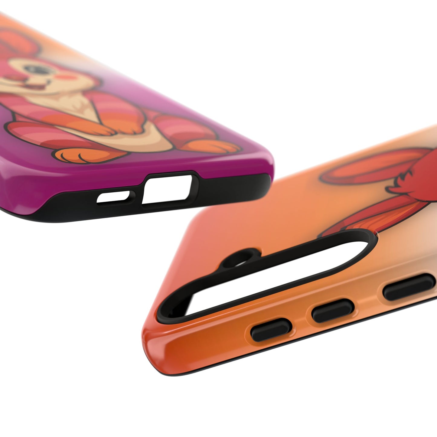 "hare to slay" – lesbian [femme] bunny android tough phone case